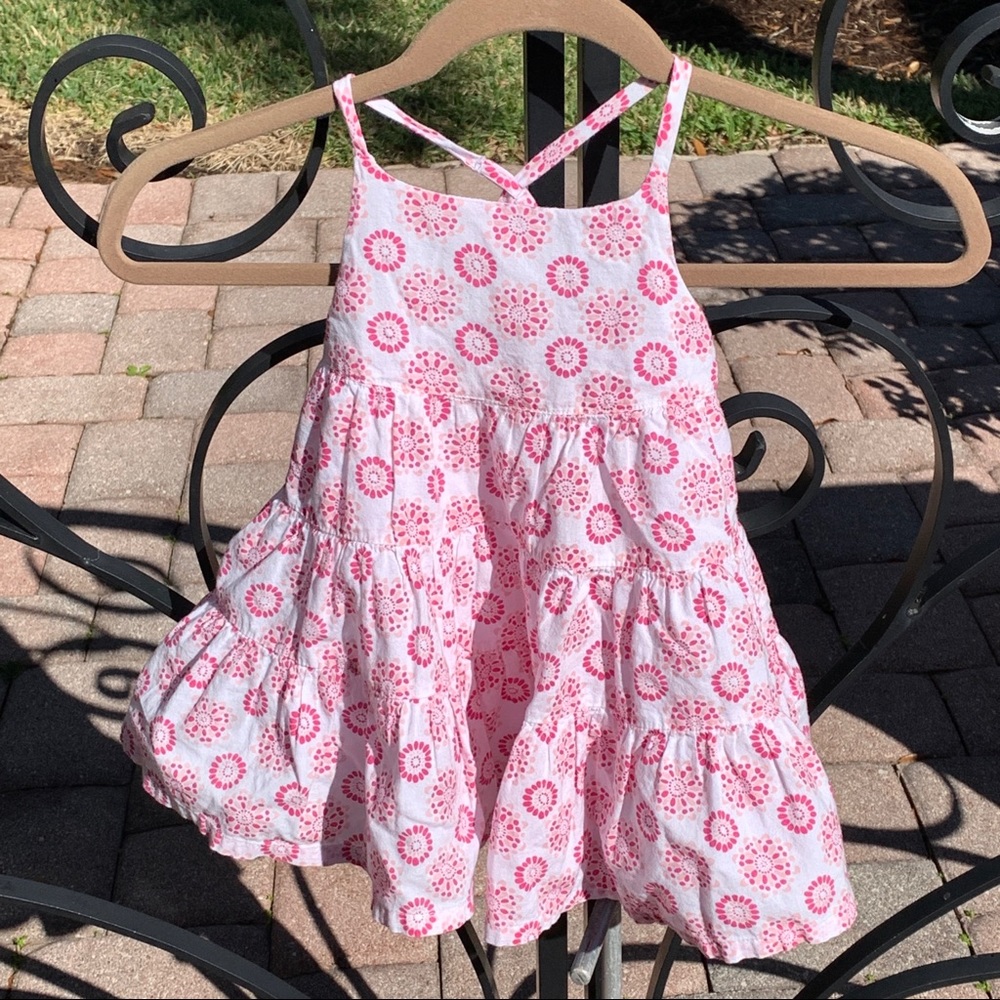 BABY GAP Factory Pink Medallion Print Lined Sundress I Size 12-18 Months